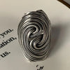 Vintage Sterling Silver 925 Tree Knot Ring