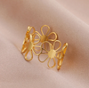 18 Karat Gold Plated daisy ring