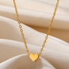 Small Heart 18 Karat Gold Plated Necklace