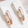 18K Rose Gold Classic Hoops