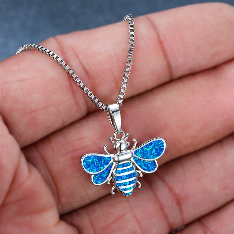 Dragonfly Blue necklace