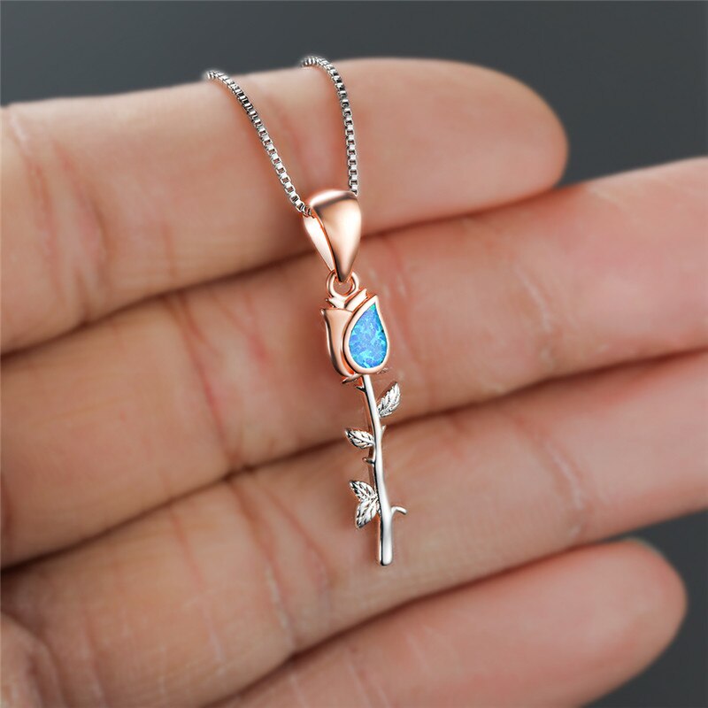 Dragonfly Blue necklace