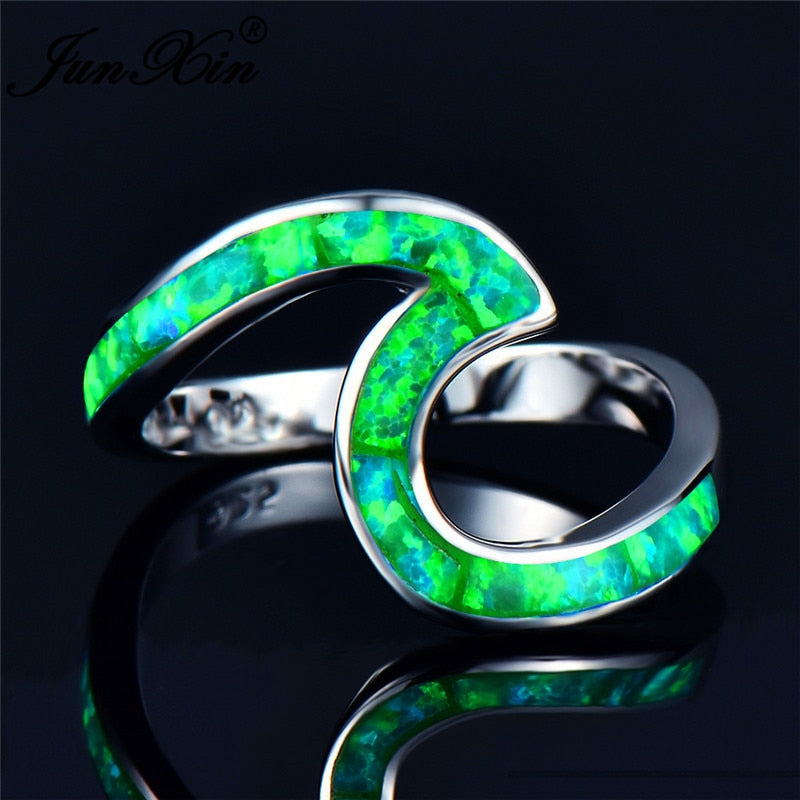 Ocean Wave Ring