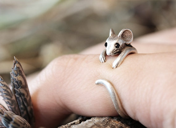 Little Mouse Adjustable Ring