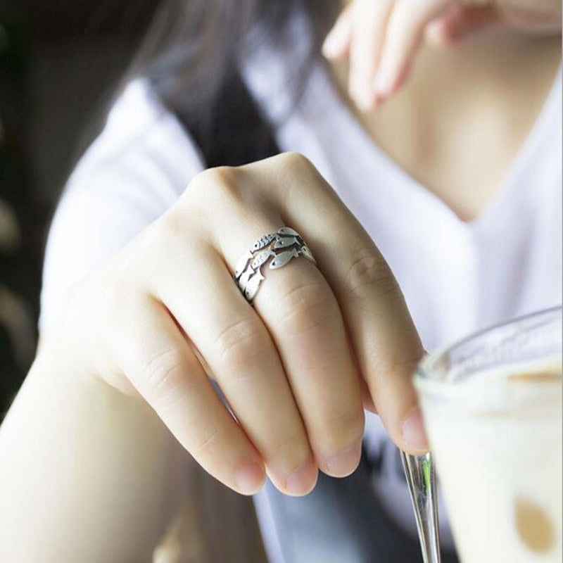 Elegant Fish Ring