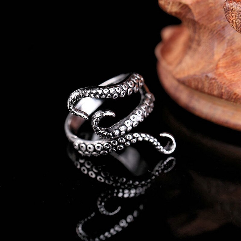 Tentacles Adjustable Ring