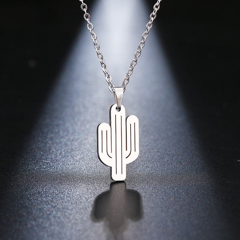 Elegant Cactus Necklace