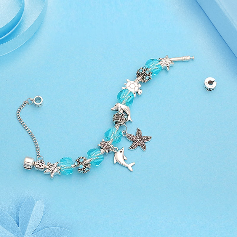 Wild Ocean Bracelet + Charms Included