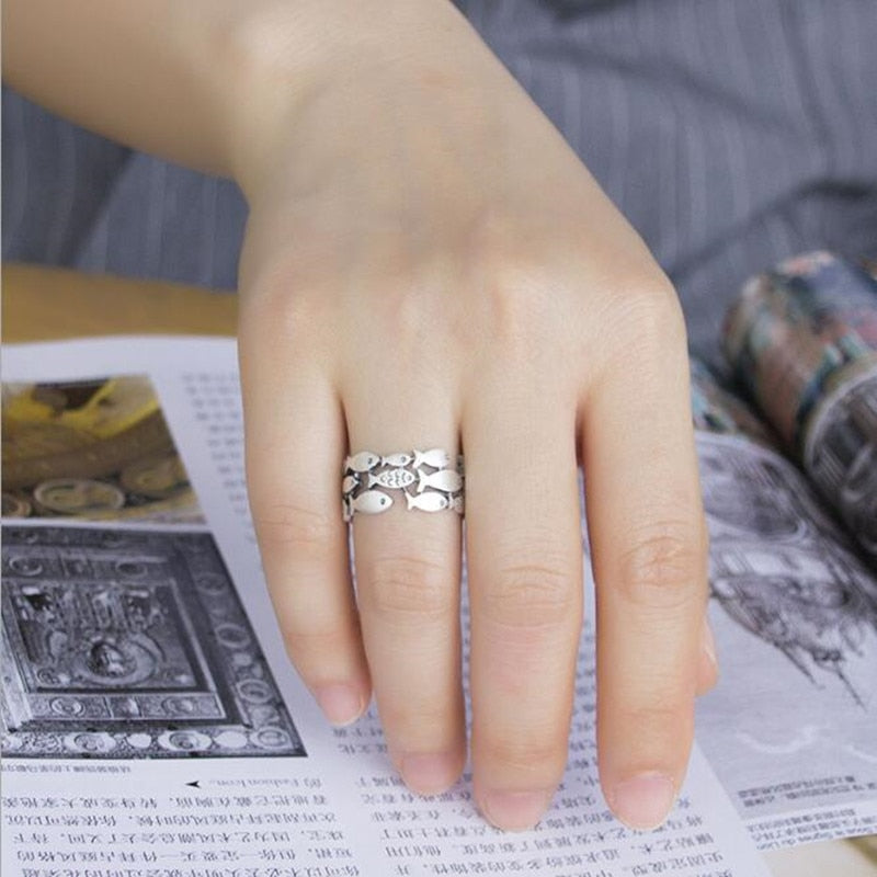 Elegant Fish Ring