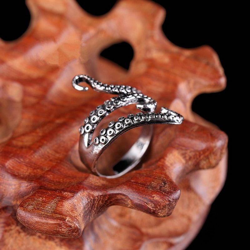 Tentacles Adjustable Ring