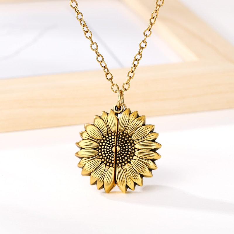 Lucky Sunflower Pendant