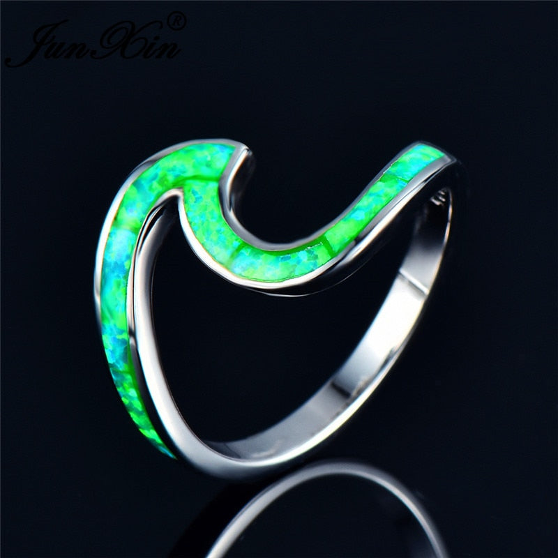 Ocean Wave Ring