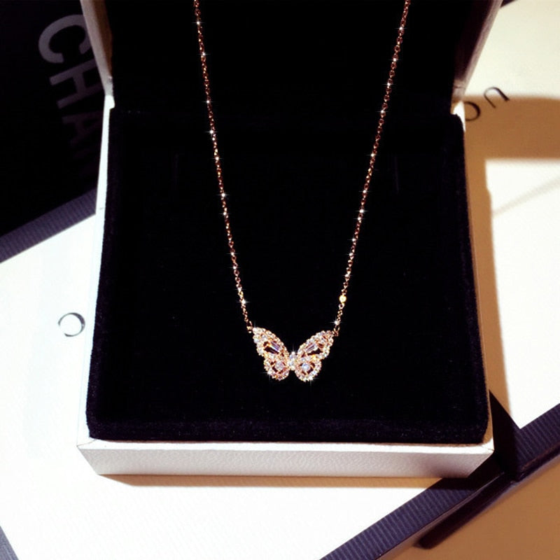 Precious Butterfly Necklace